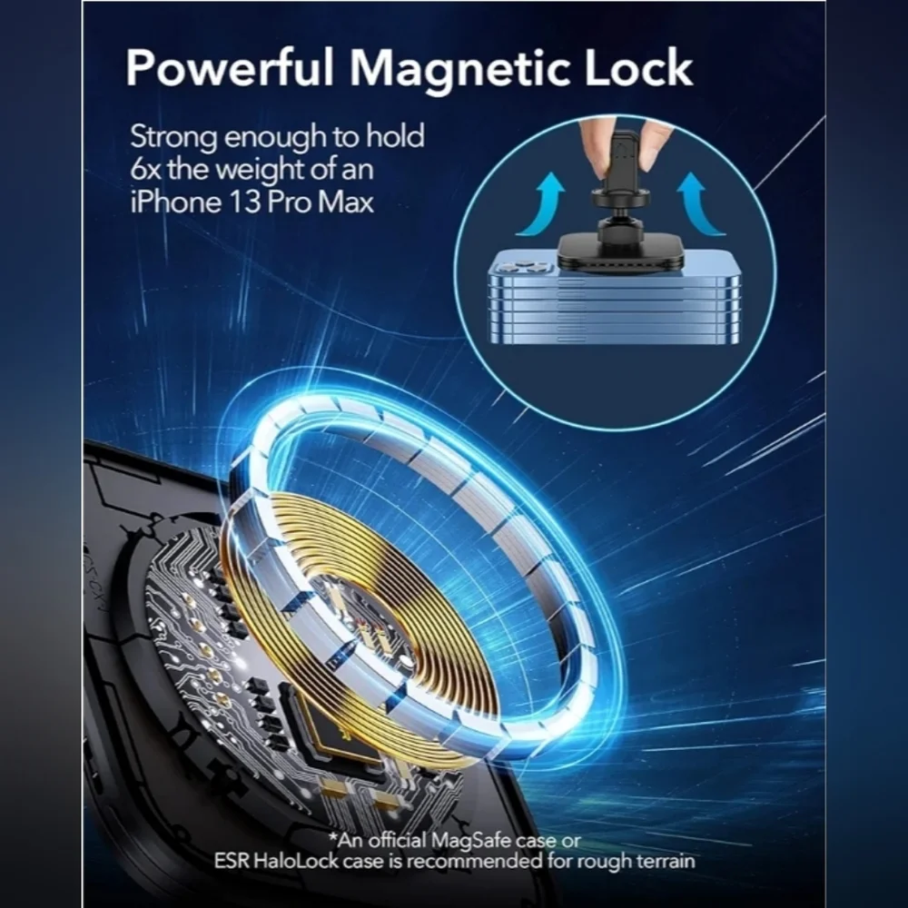 Magnetic wireless car charger for i phones 15/14/13/12
